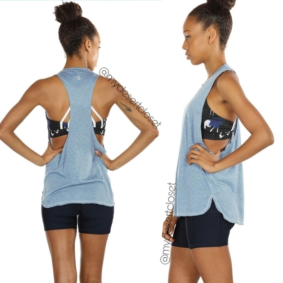 3 for $30! SALE Icyzone Yoga Running Workout Racerback Tank Top Performance Wear - Picture 1 of 7